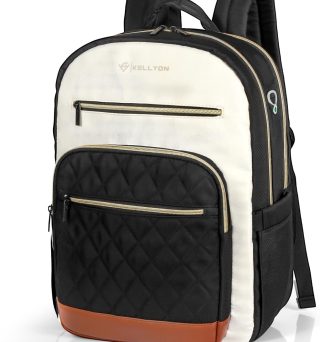 15.6 Inch Laptop Backpack for Women, Work Business Computer Backpack, College Teacher Computer Bag Travel Backpack (Brown＆Black)